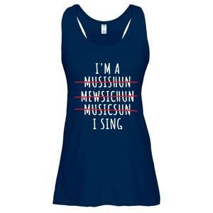 Singer Artist Musician Vocalist Soloist Music Diva I Sing Ladies Essential Flowy Tank