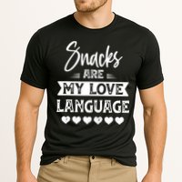Snacks Are My Love Language. For Snacks Food Lovers Cooling Performance Crew T-Shirt