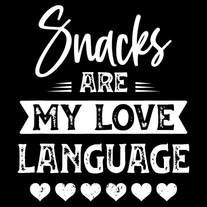 Snacks Are My Love Language. For Snacks Food Lovers Wool Snapback Cap