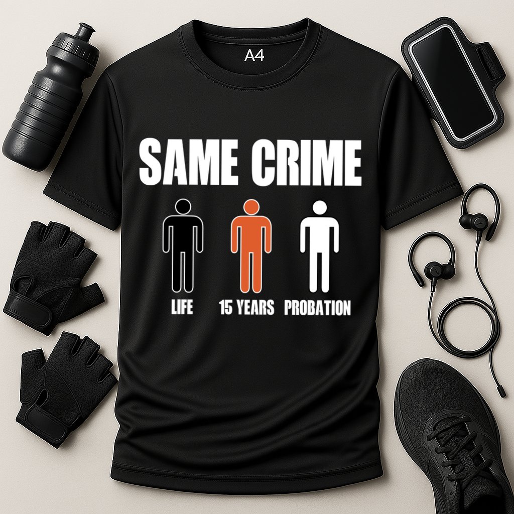 Same Crime Life 15 Years Probation Equality Performance Shirt
