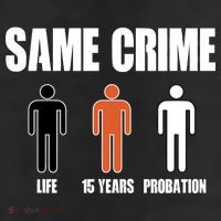 Same Crime Life 15 Years Probation Equality 11oz C Handle Ceramic Mug