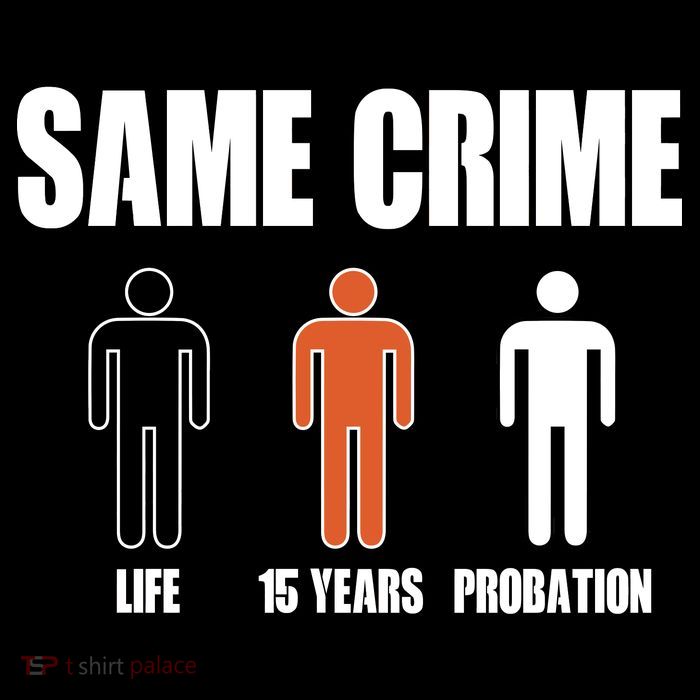 Same Crime Life 15 Years Probation Equality Mousepad