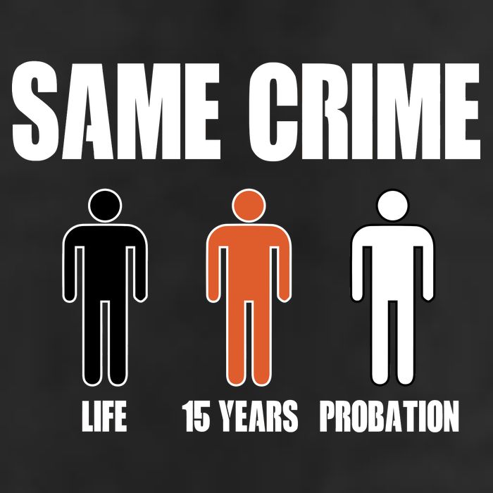 Same Crime Life 15 Years Probation Equality Golf Towel