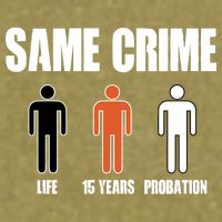 Same Crime Life 15 Years Probation Equality Garment-Dyed Women's Muscle Tee