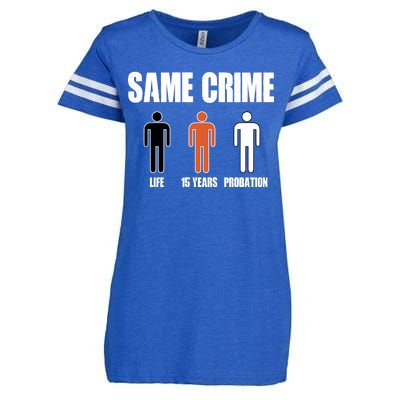 Same Crime Life 15 Years Probation Equality Enza Ladies Jersey Football T-Shirt