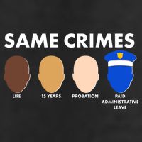 Same Crimes Black Lives Matter 7 Panel Mesh Trucker Snapback Hat