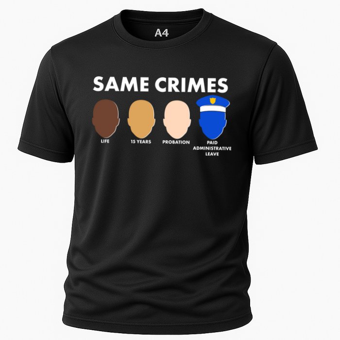 Same Crimes Black Lives Matter Cooling Performance Crew T-Shirt