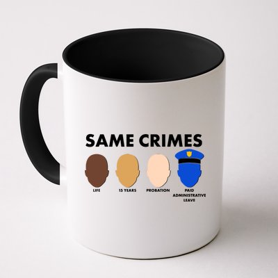 Same Crimes Black Lives Matter Coffee Mug