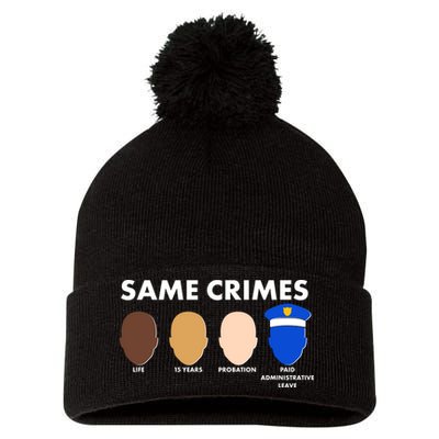 Same Crimes Black Lives Matter Pom Pom 12in Knit Beanie