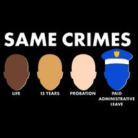 Same Crimes Black Lives Matter Baby Bodysuit