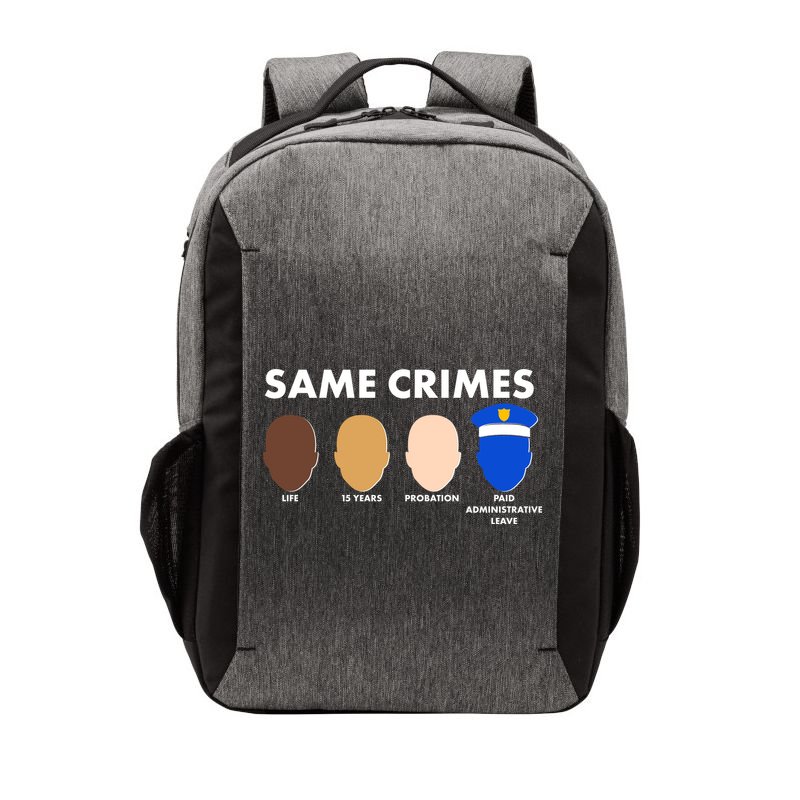 Same Crimes Black Lives Matter Vector Backpack