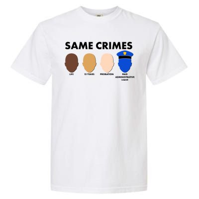 Same Crimes Black Lives Matter Garment-Dyed Heavyweight T-Shirt