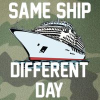 Same Ship Different Day Legacy Tie Dye Trucker Hat