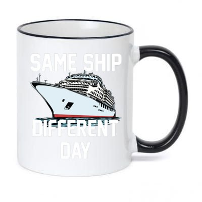 Same Ship Different Day 11oz Black Color Changing Mug