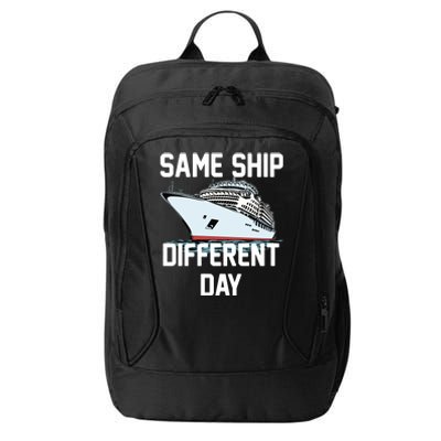 Same Ship Different Day City Backpack