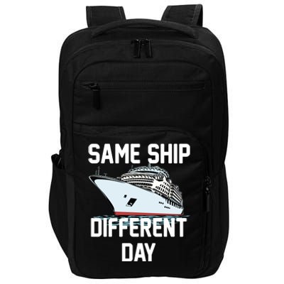 Same Ship Different Day Impact Tech Backpack