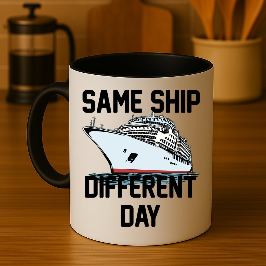 Same Ship Different Day Mug