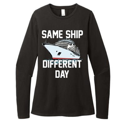 Same Ship Different Day Womens CVC Long Sleeve Shirt