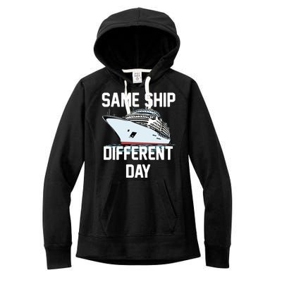 Same Ship Different Day Women's Fleece Hoodie