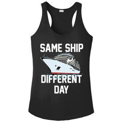 Same Ship Different Day Ladies PosiCharge Competitor Racerback Tank