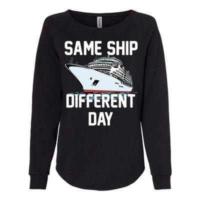 Same Ship Different Day Womens California Wash Sweatshirt