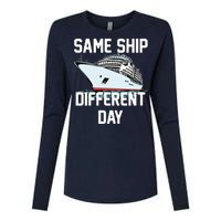 Same Ship Different Day Womens Cotton Relaxed Long Sleeve T-Shirt