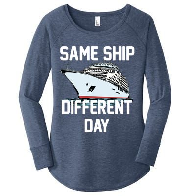Same Ship Different Day Women's Perfect Tri Tunic Long Sleeve Shirt