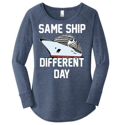 Same Ship Different Day Women's Perfect Tri Tunic Long Sleeve Shirt