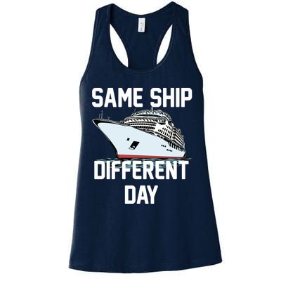 Same Ship Different Day Womens Tank Top