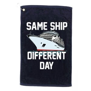 Same Ship Different Day Platinum Collection Golf Towel