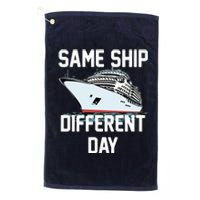 Same Ship Different Day Platinum Collection Golf Towel