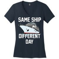 Same Ship Different Day Women's V-Neck T-Shirt