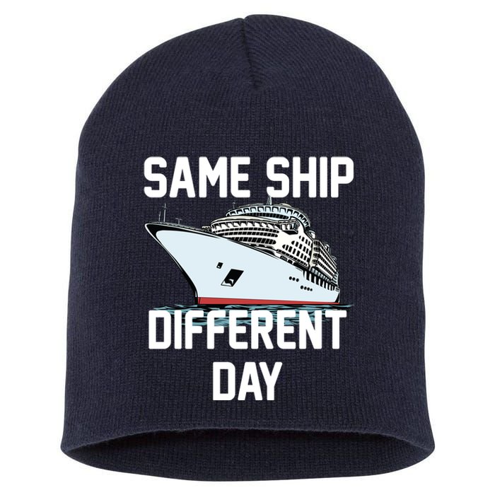 Same Ship Different Day Short Acrylic Beanie