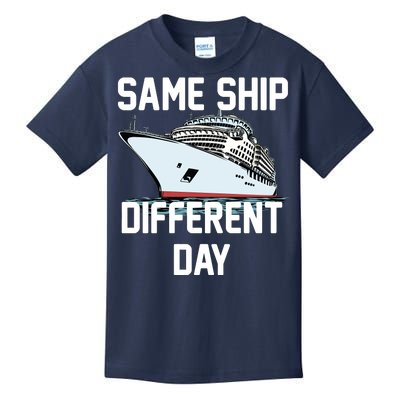 Same Ship Different Day Kids T-Shirt