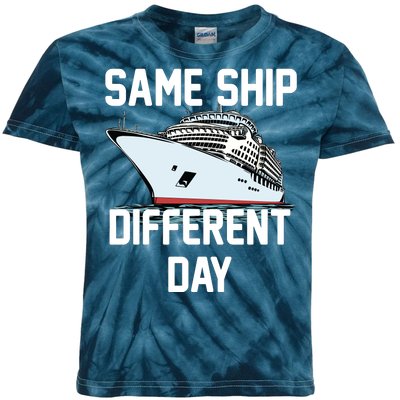 Same Ship Different Day Kids Tie-Dye T-Shirt