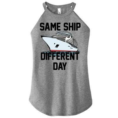 Same Ship Different Day Women's Perfect Tri Rocker Tank