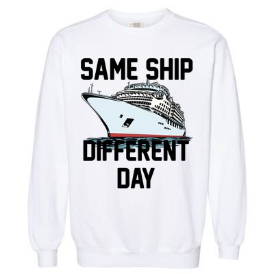 Same Ship Different Day Garment-Dyed Sweatshirt