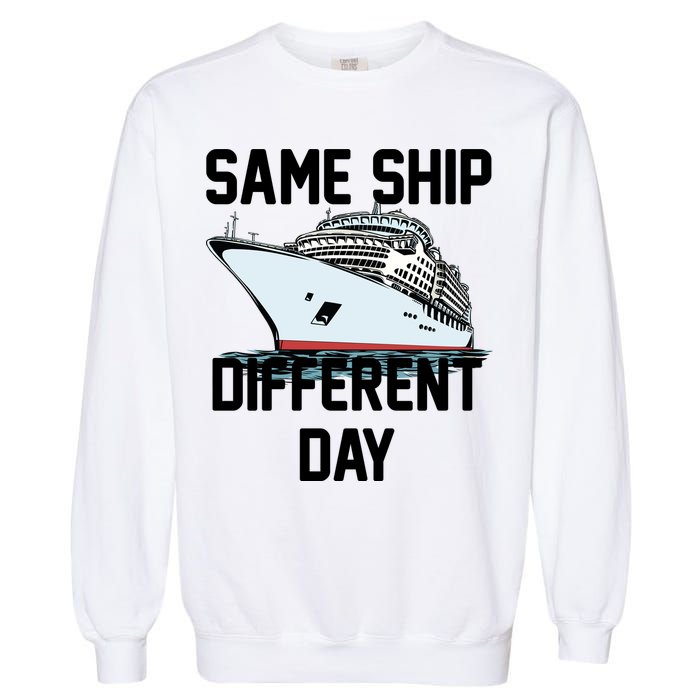 Same Ship Different Day Garment-Dyed Sweatshirt