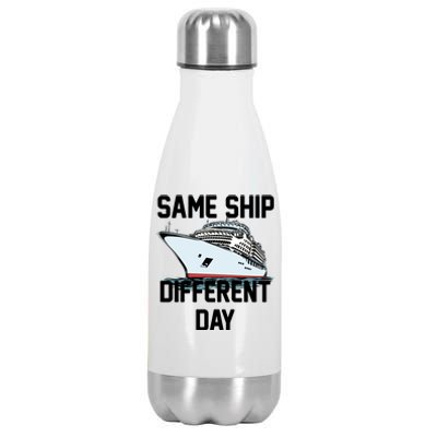 Same Ship Different Day Stainless Steel Insulated Water Bottle