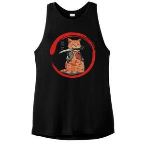 Samurai Cattana Emblem Ladies PosiCharge Tri-Blend Wicking Tank