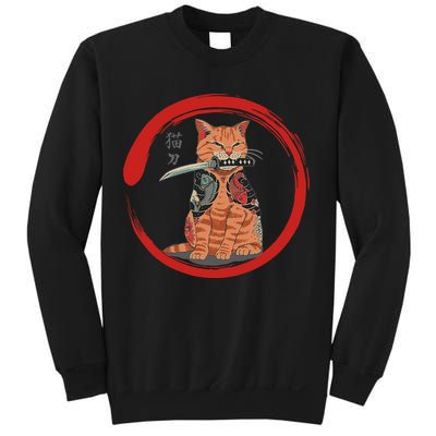 Samurai Cattana Emblem Sweatshirt