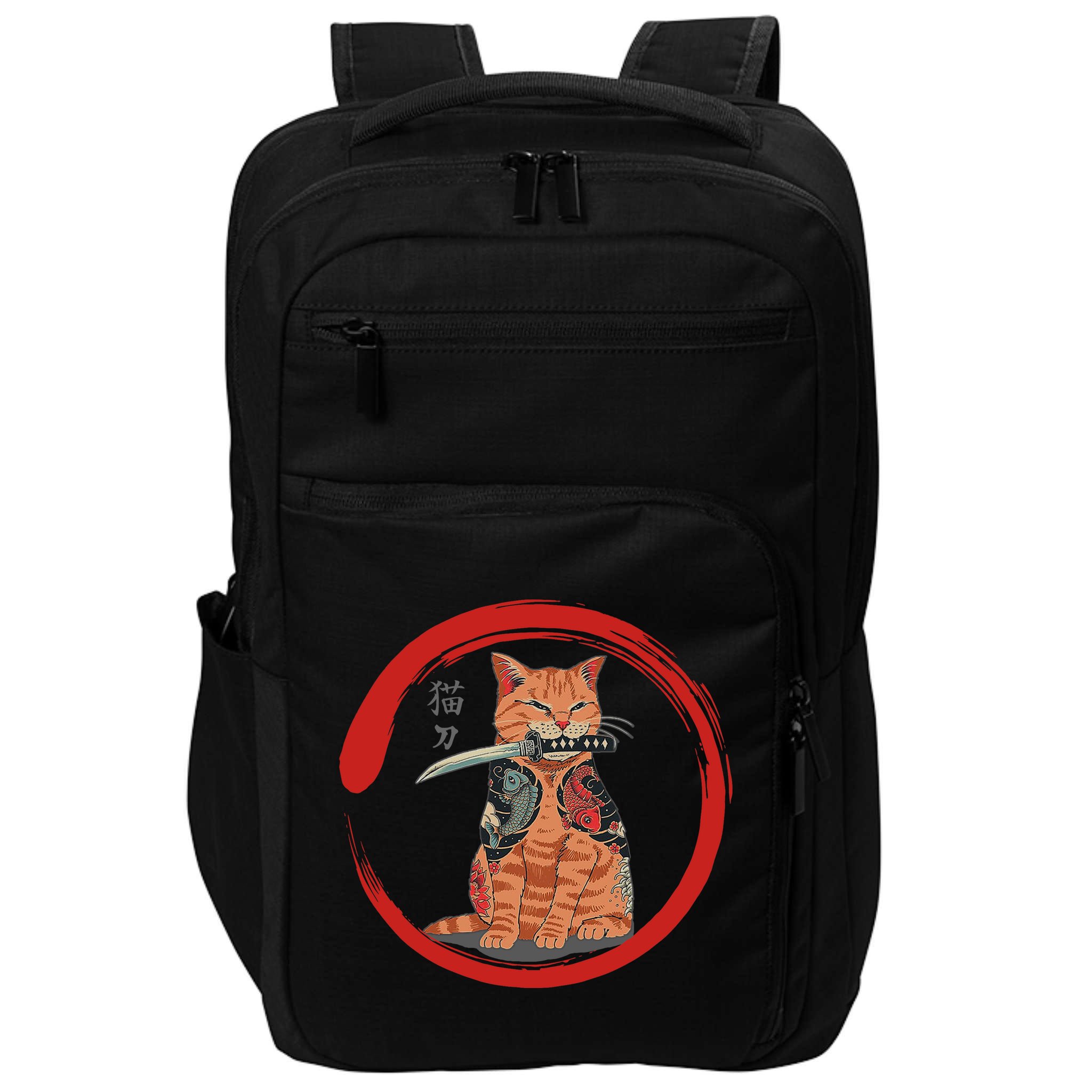 Samurai Cattana Emblem Impact Tech Backpack