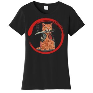 Samurai Cattana Emblem Women's T-Shirt