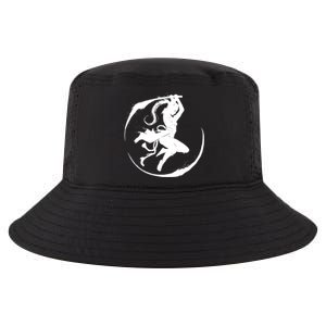 Samurai Lady Katana Slashing Circle Cool Comfort Performance Bucket Hat