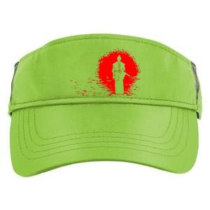 Samurai Red Sun Warrior Hollow Adult Drive Performance Visor