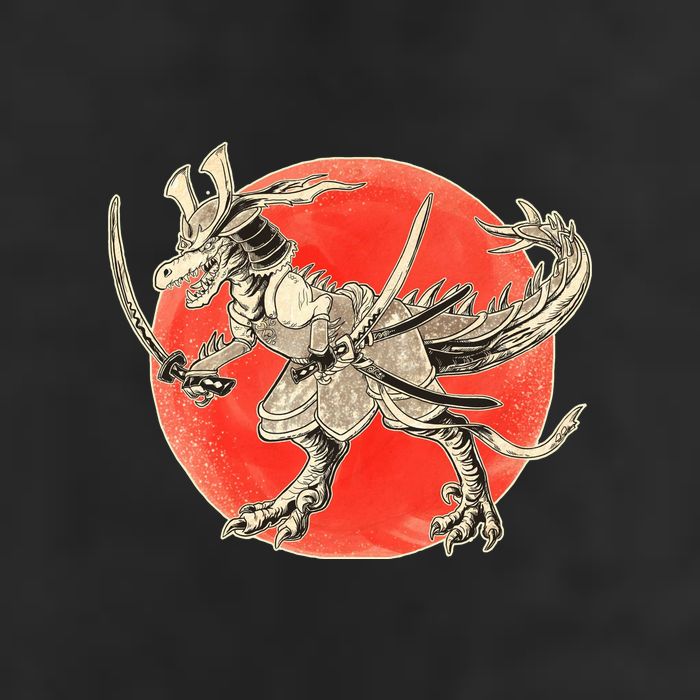 Samurai T-Rex Cool Comfort Performance Bucket Hat
