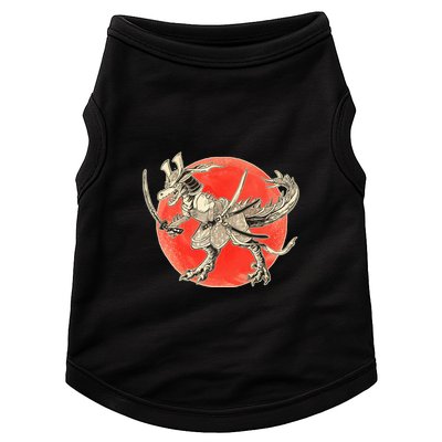 Samurai T-Rex Doggie Tank