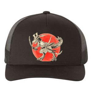 Samurai T-Rex Yupoong Adult 5-Panel Trucker Hat