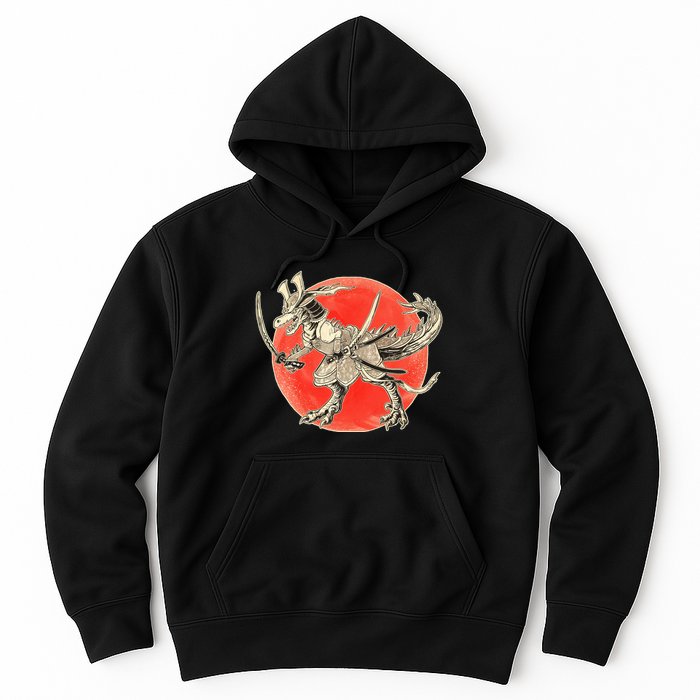 Samurai T-Rex Hoodie