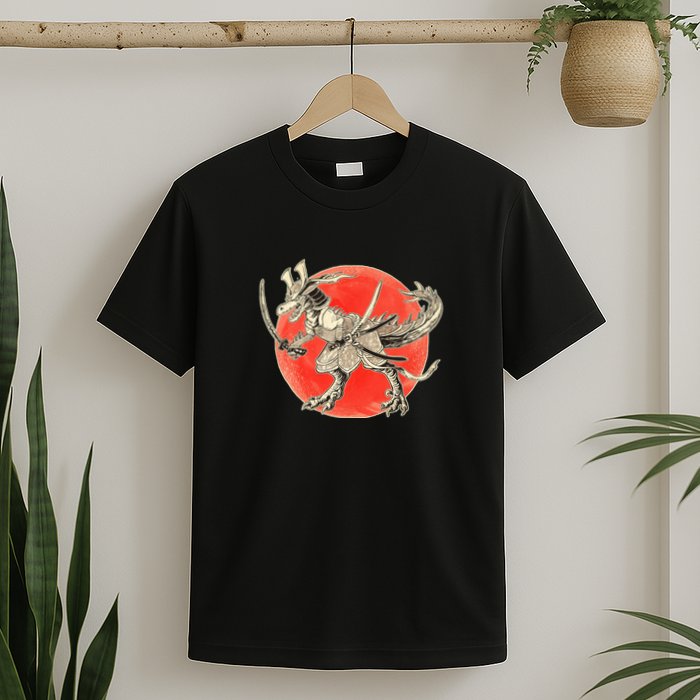 Samurai T-Rex T-Shirt